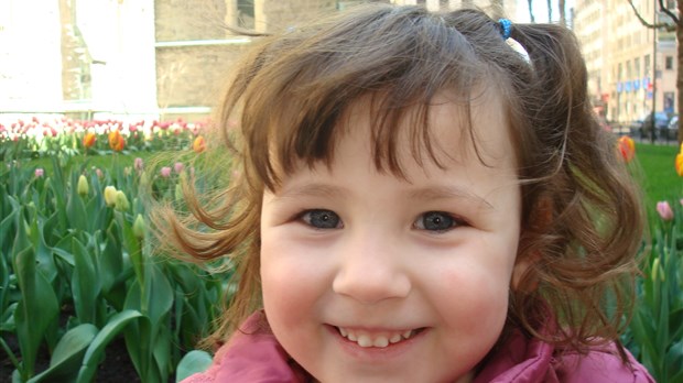 Jacqueline Victoria Mai-Madar, 2 ans, Chambly
